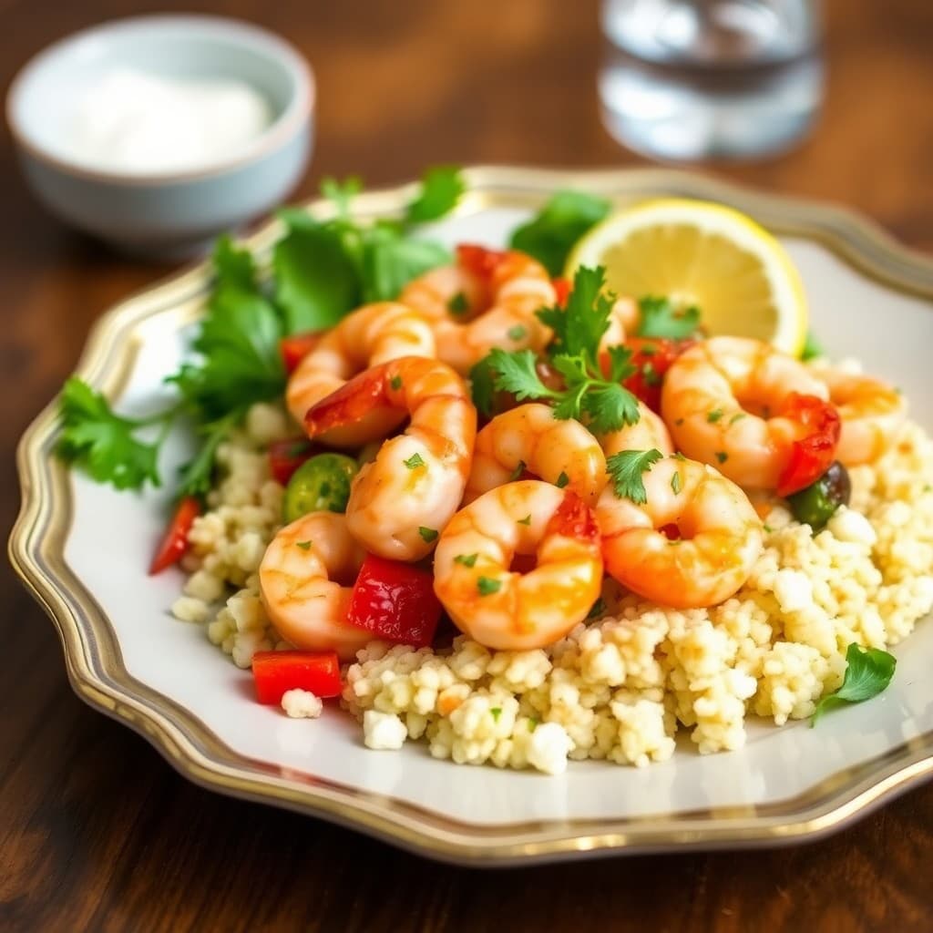Zesty Mediterranean Shrimp Bowls