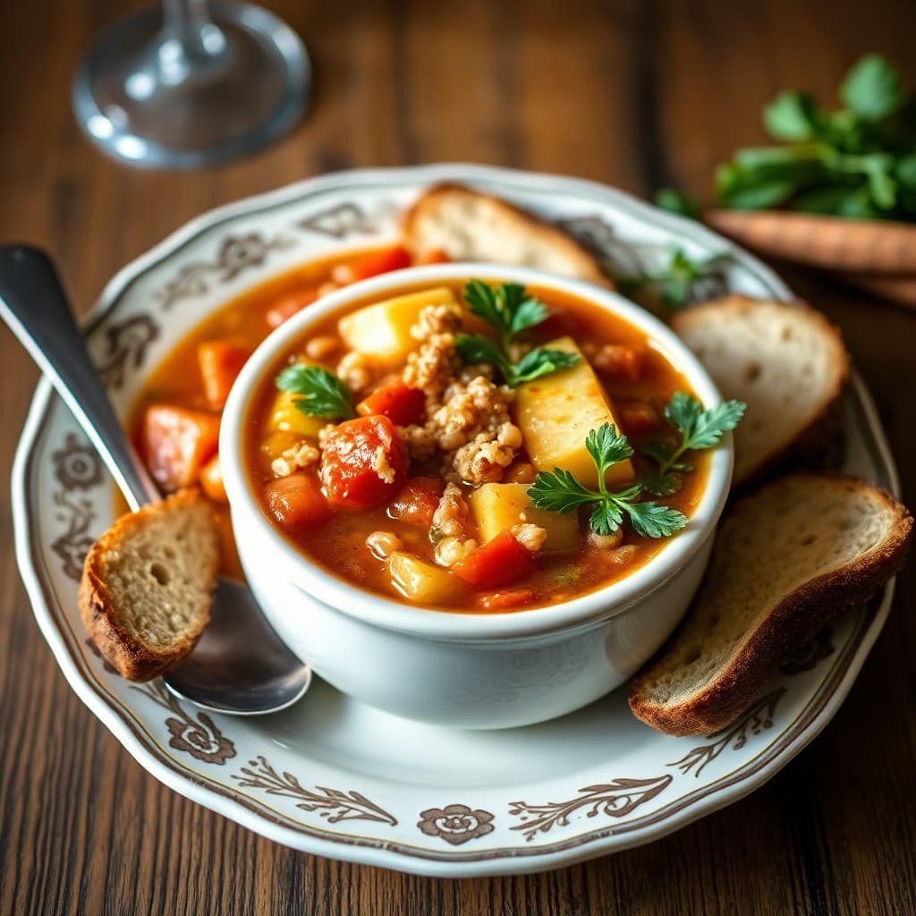 Winter Minestrone Soup