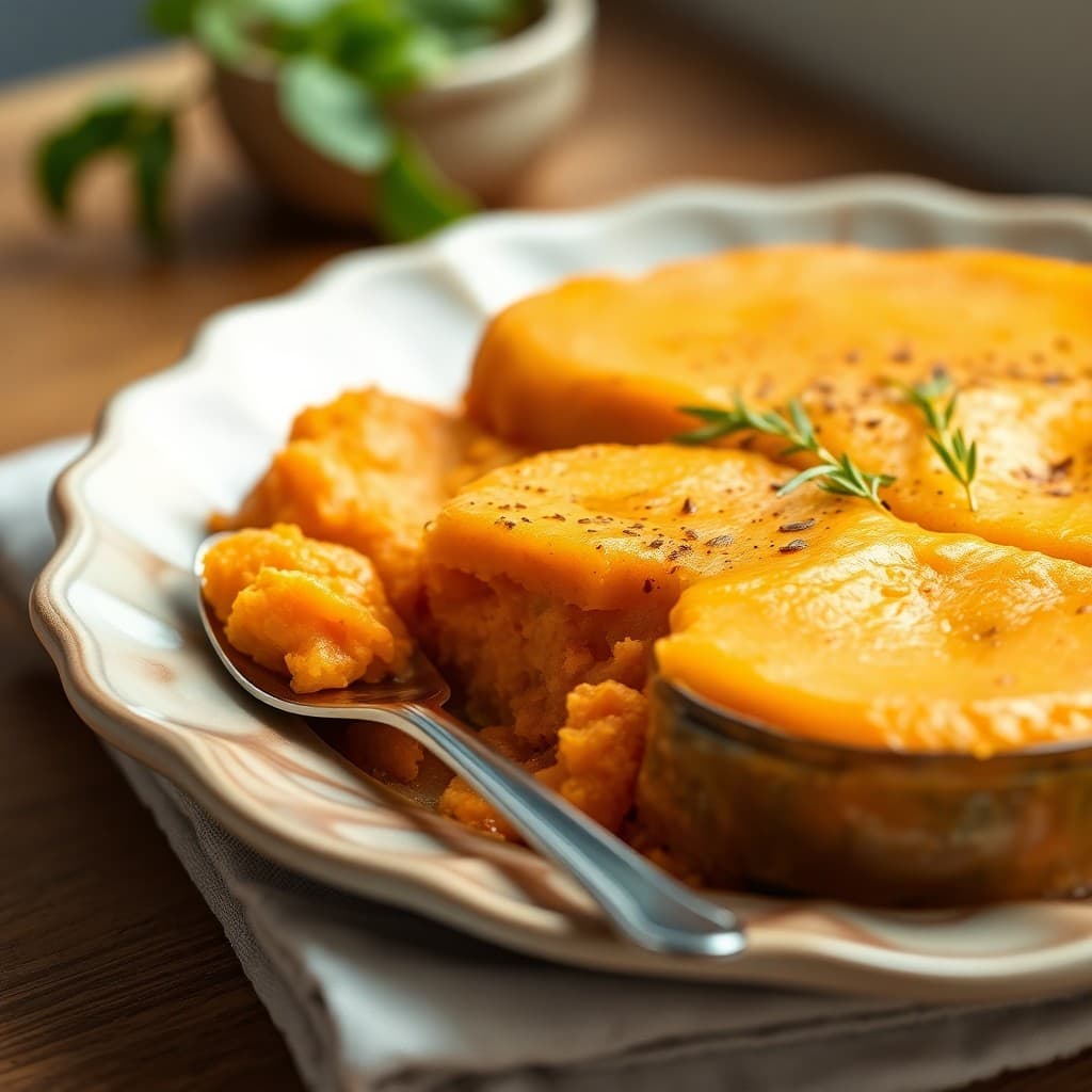 Baked Sweet Potato Custard