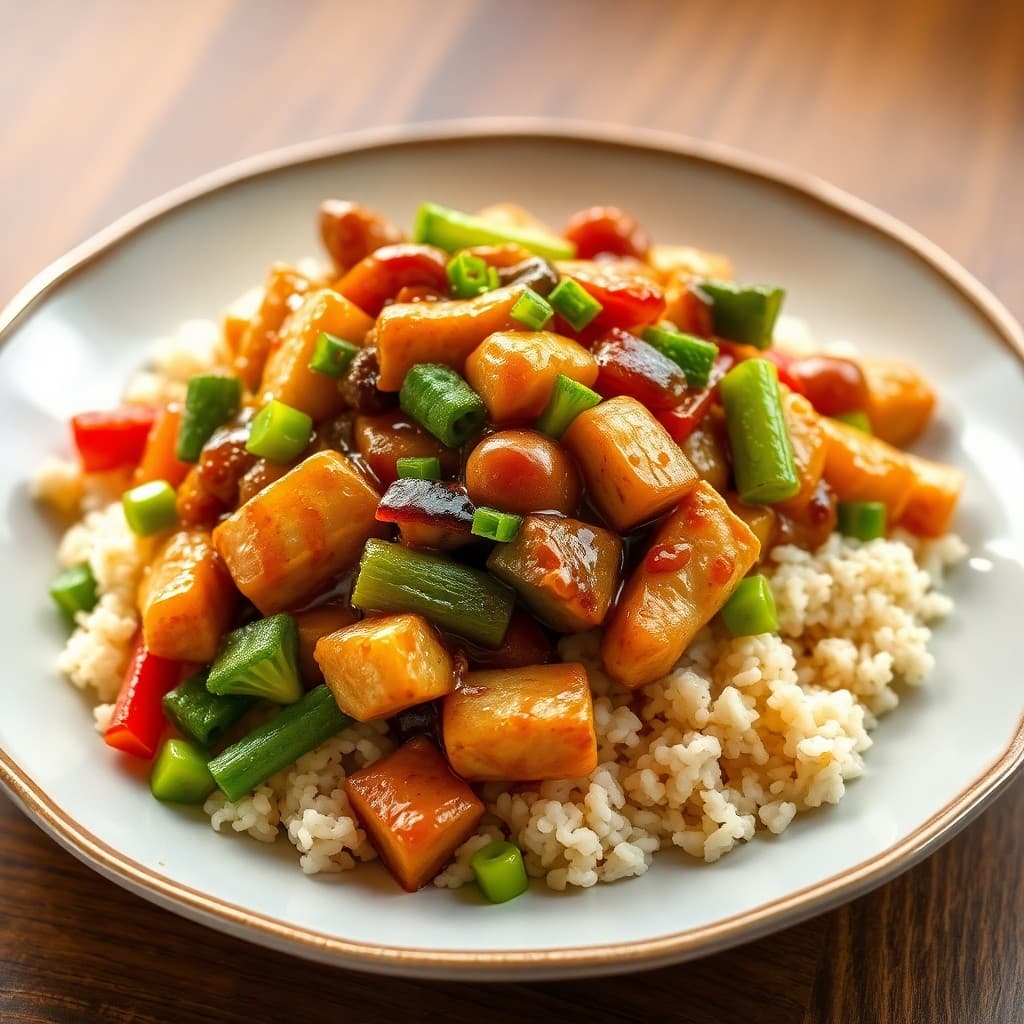 Sizzling Teriyaki Chicken Stir-Fry Bowls