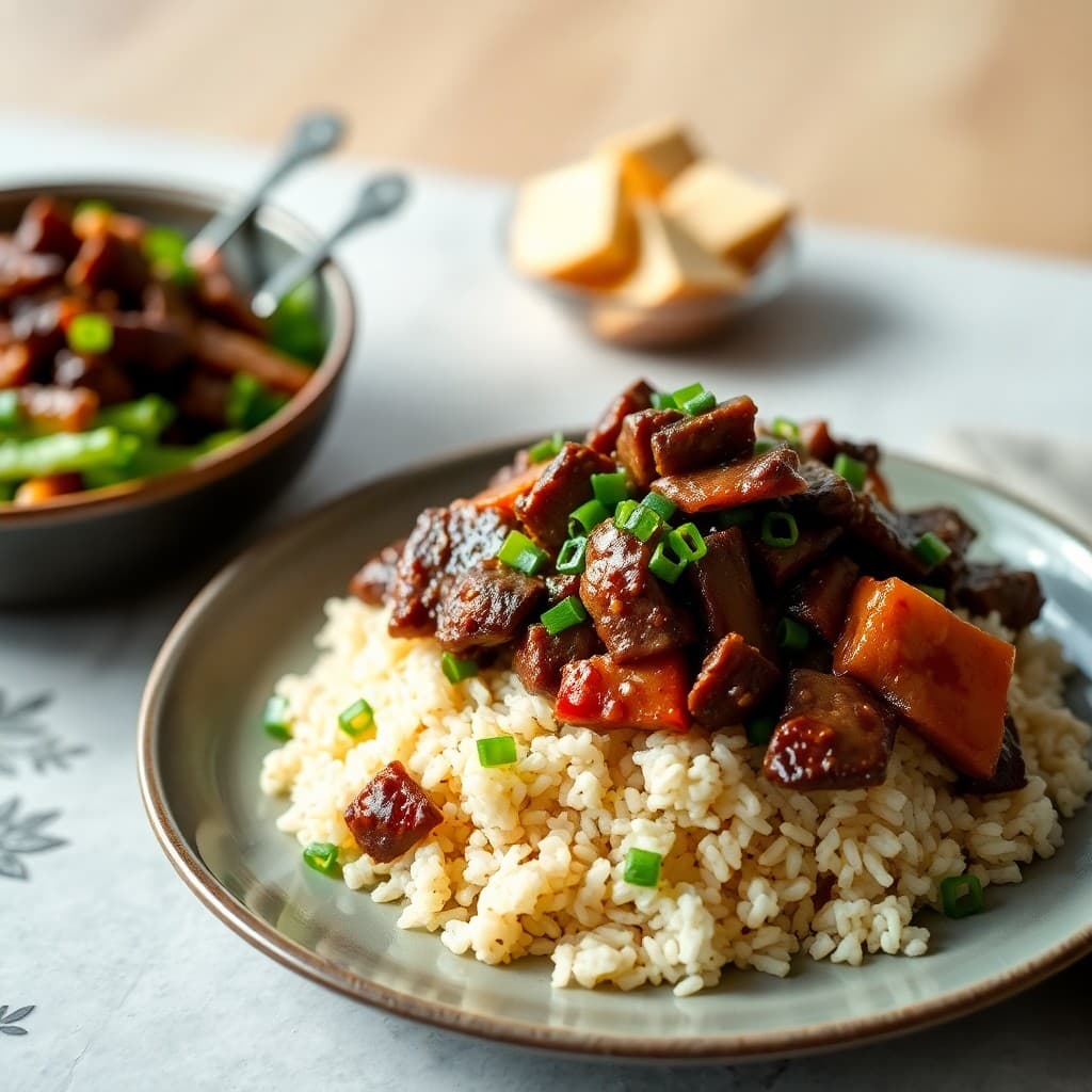Sizzling Korean Beef Rice Bowls