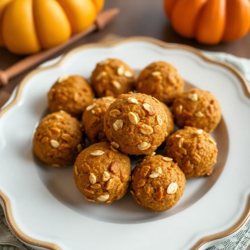 Pumpkin Spice Bites