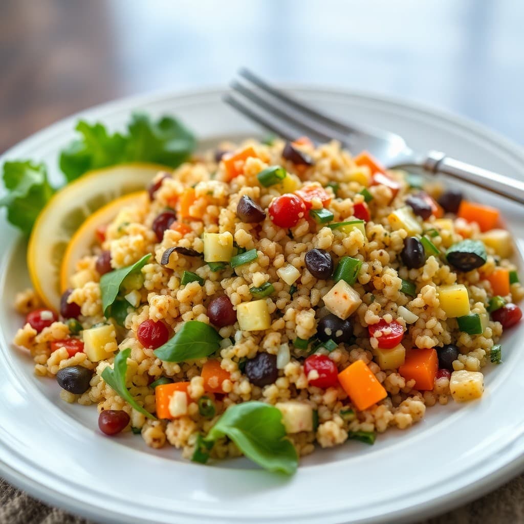 Autumn Vegetable Quinoa Salad
