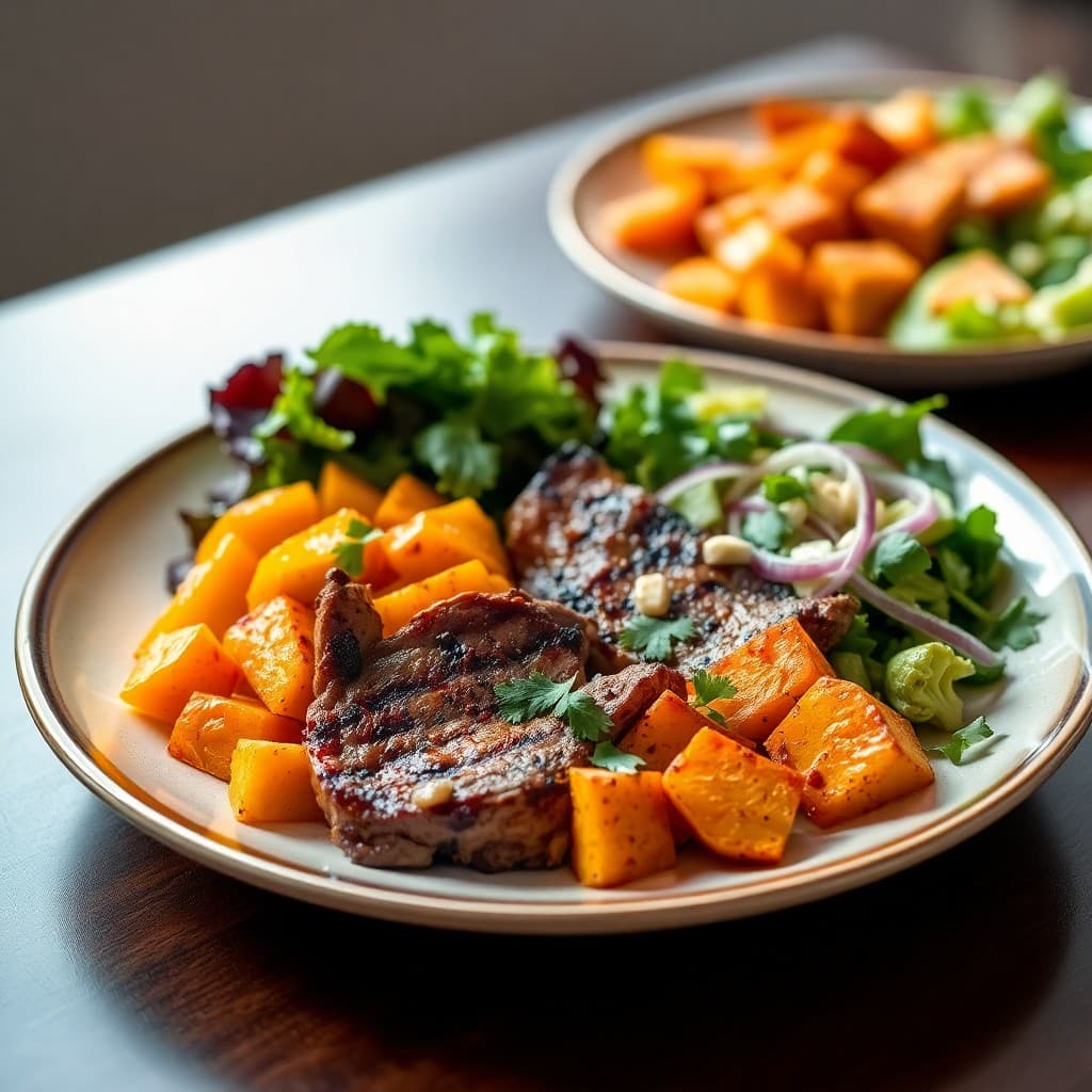 Brazilian Steak and Veggie Bowls