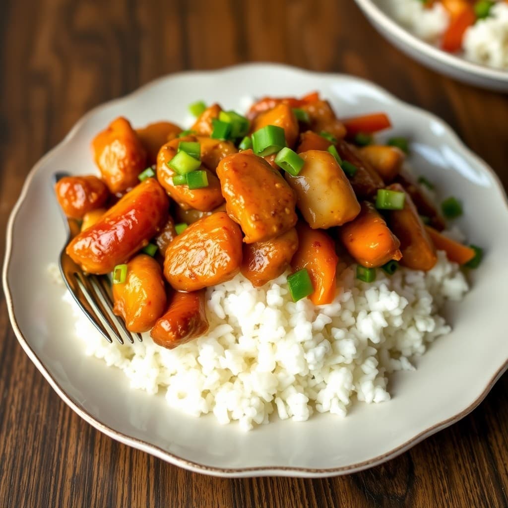 Teriyaki Chicken Bowls with Coconut Lime Rice