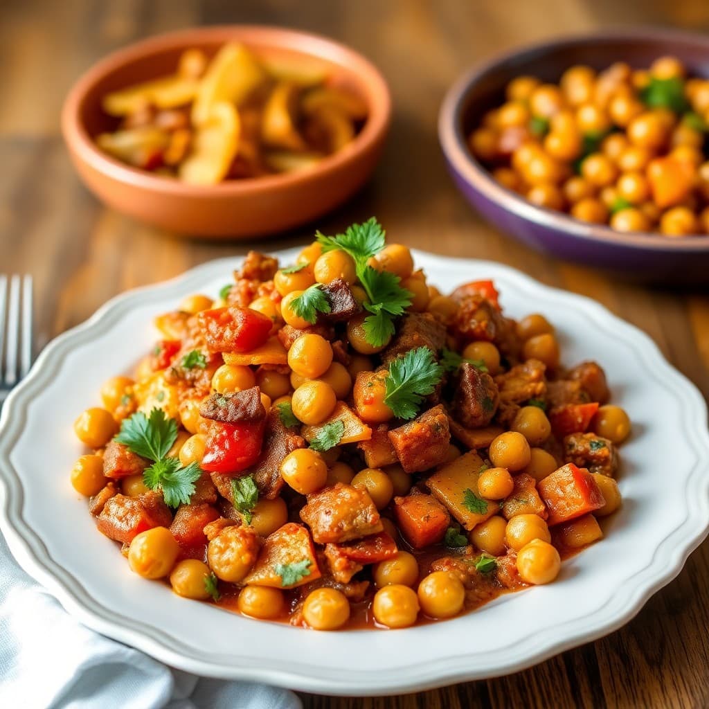 Moroccan-Spiced Vegetable Tagine