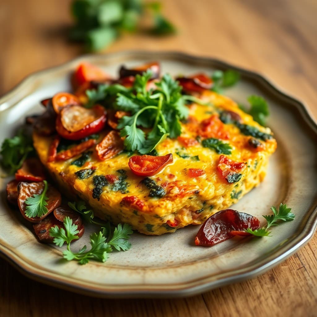 Mediterranean Autumn Frittata