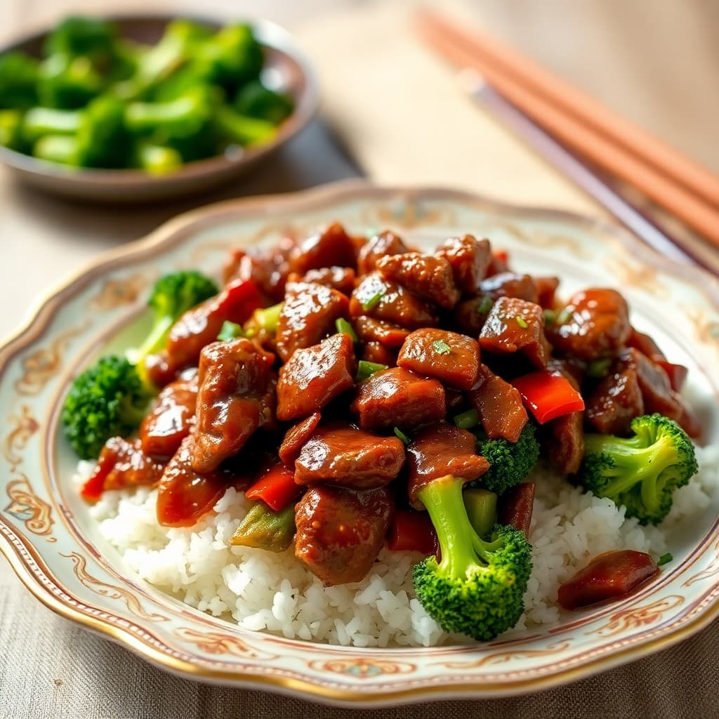 Zesty Szechuan Beef Stir-Fry