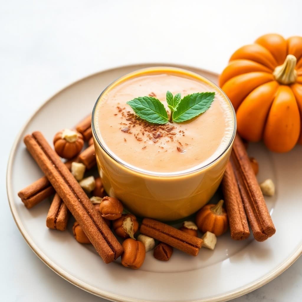 Pumpkin Spice Protein Smoothie