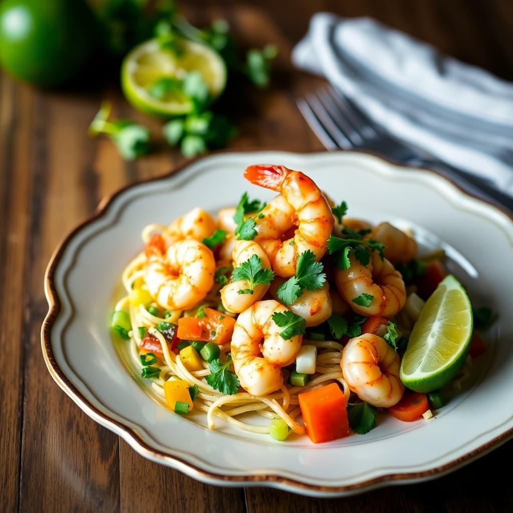 Zesty Cilantro Lime Shrimp Bowls