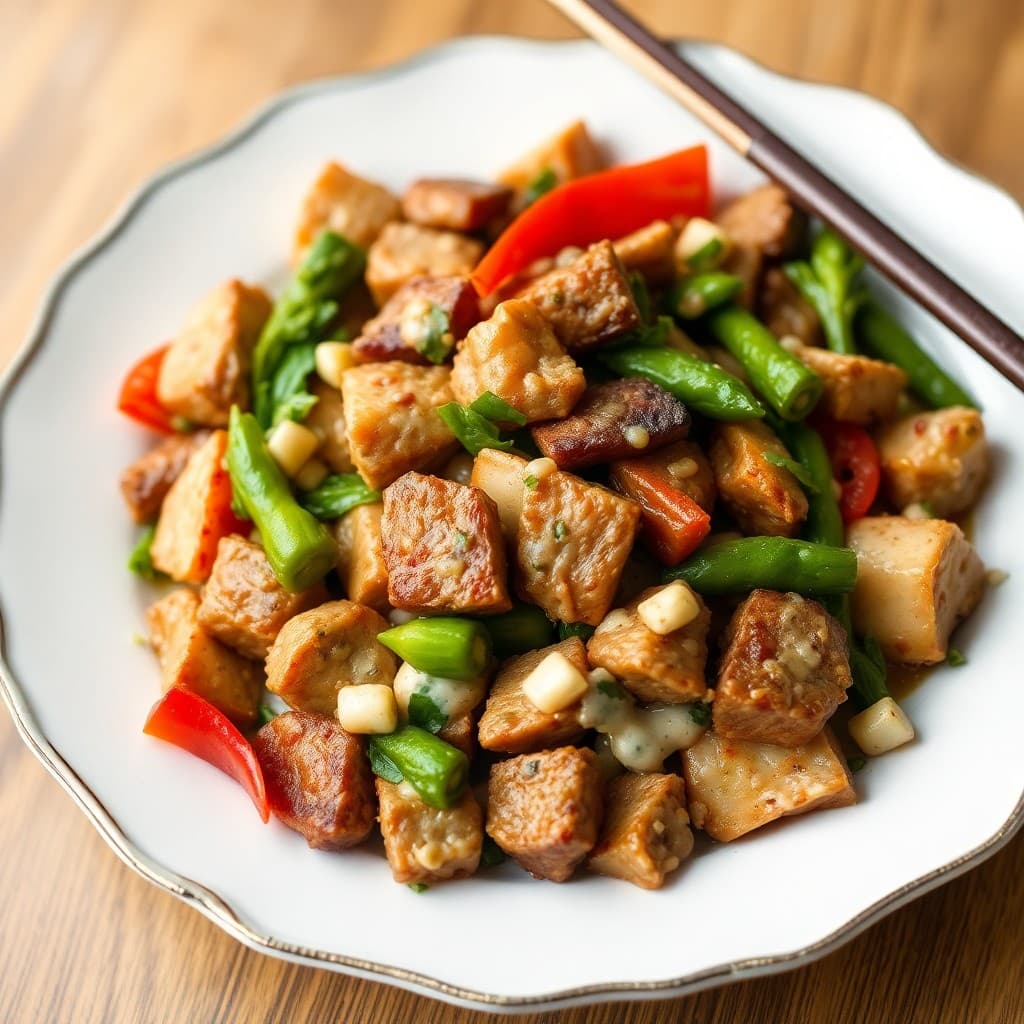 Autumn Keto Pork Stir-Fry