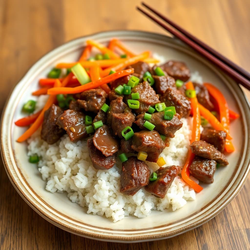 Zesty Korean Bulgogi Beef Bowls