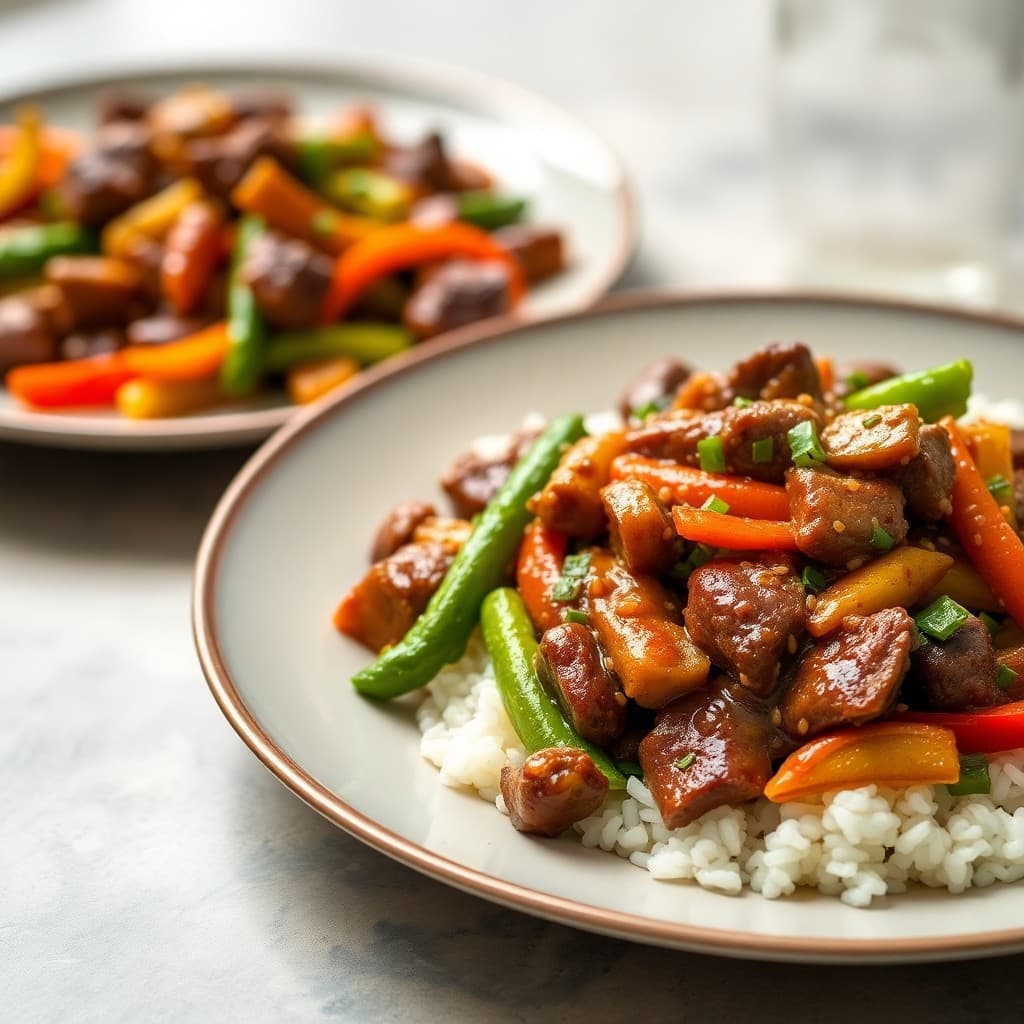Sizzling Sesame Beef Stir-Fry