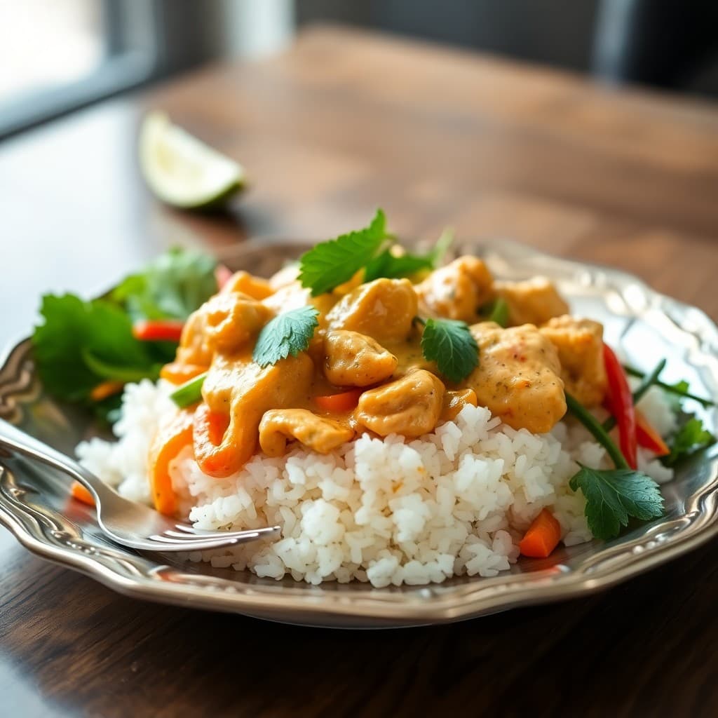 Tantalizing Thai Coconut Chicken Bowls