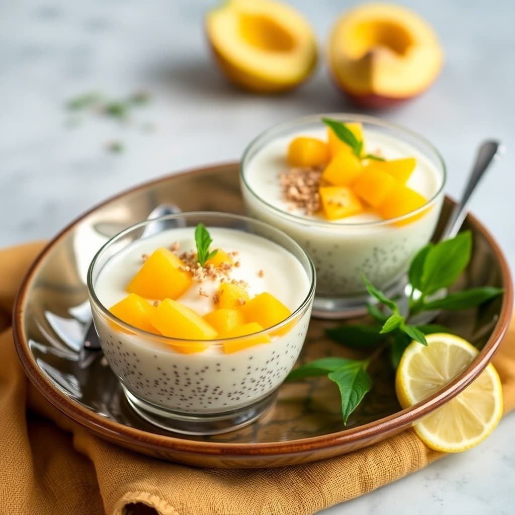 Vietnamese Coconut Chia Pudding