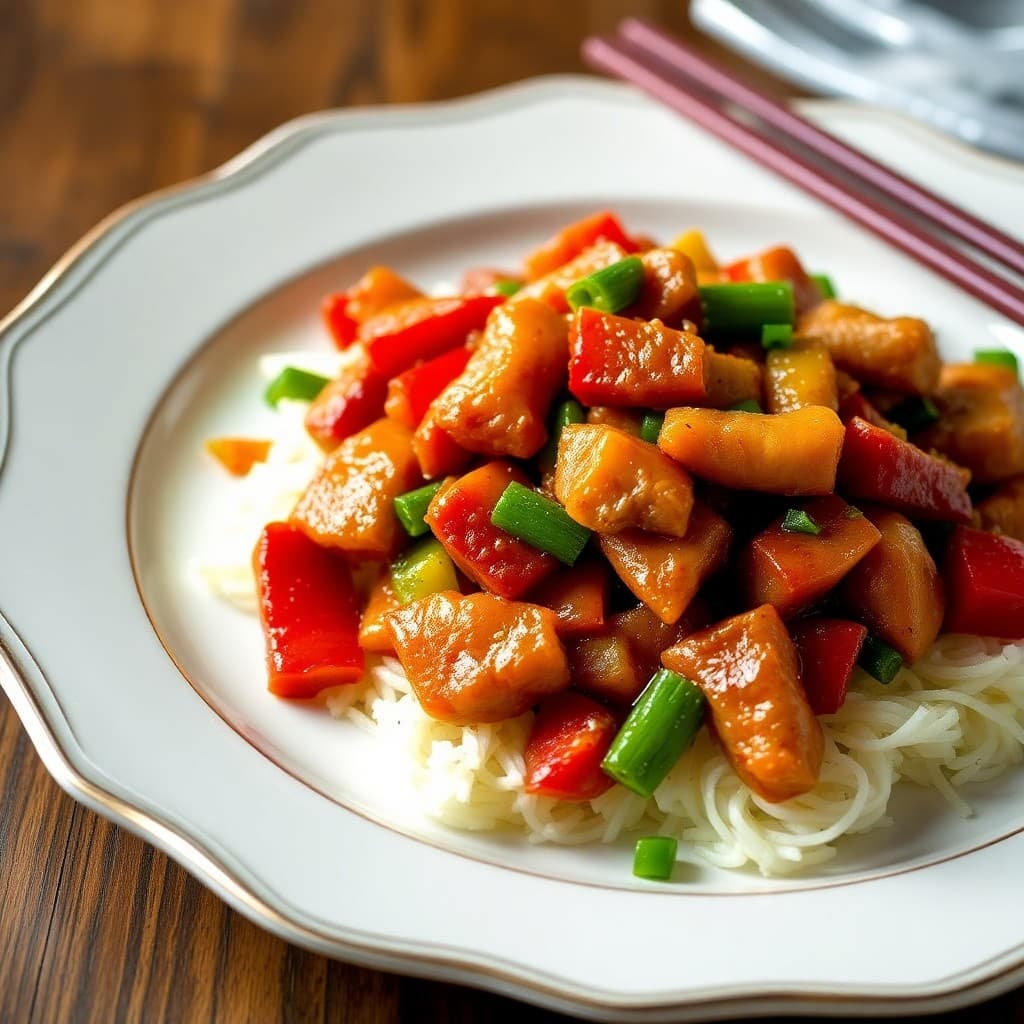 Sweet and Sour Pork Stir-Fry