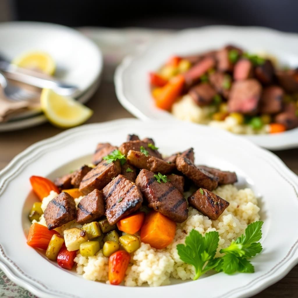 Zesty Brazilian Beef Picanha Bowls