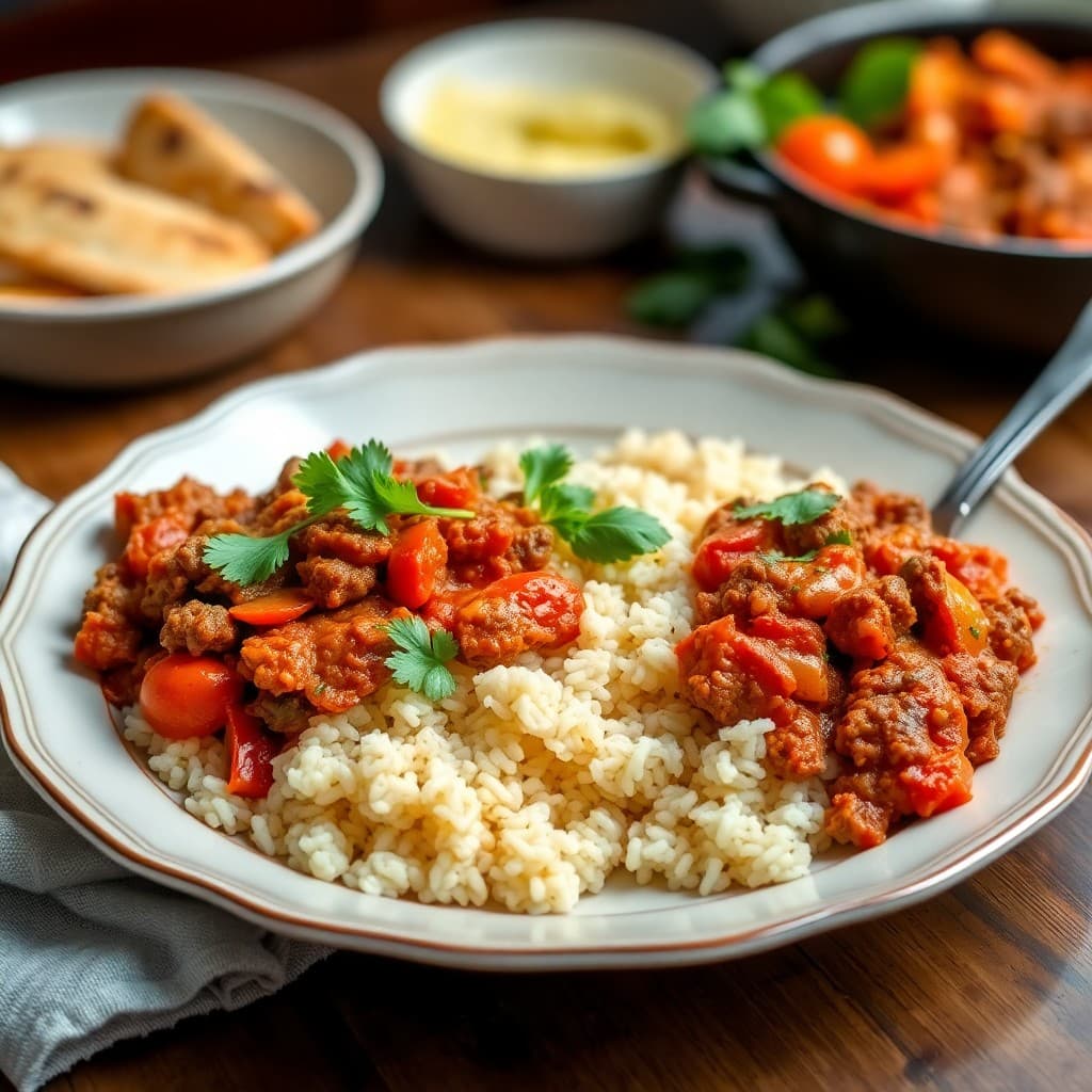 Hearty Italian Beef Bolognese Bowls