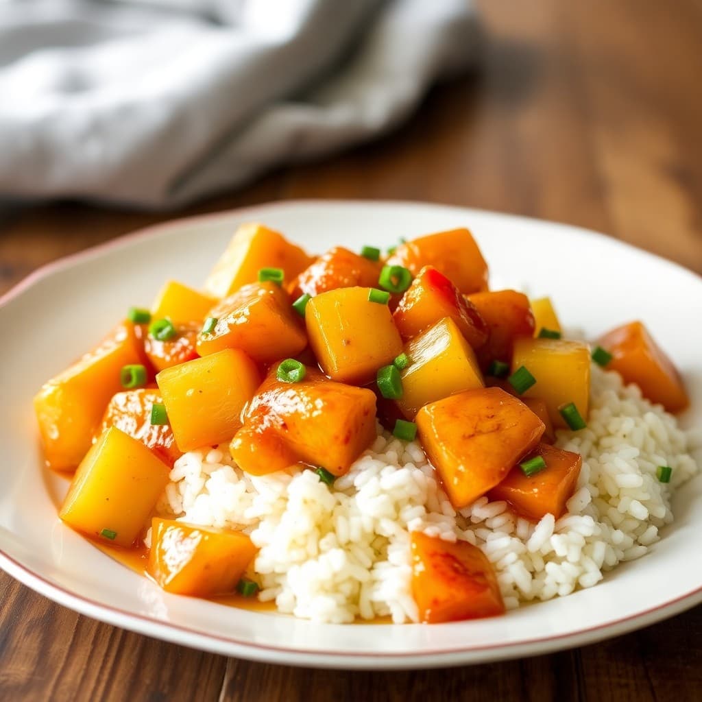 Sweet & Sour Pineapple Chicken Stir-Fry