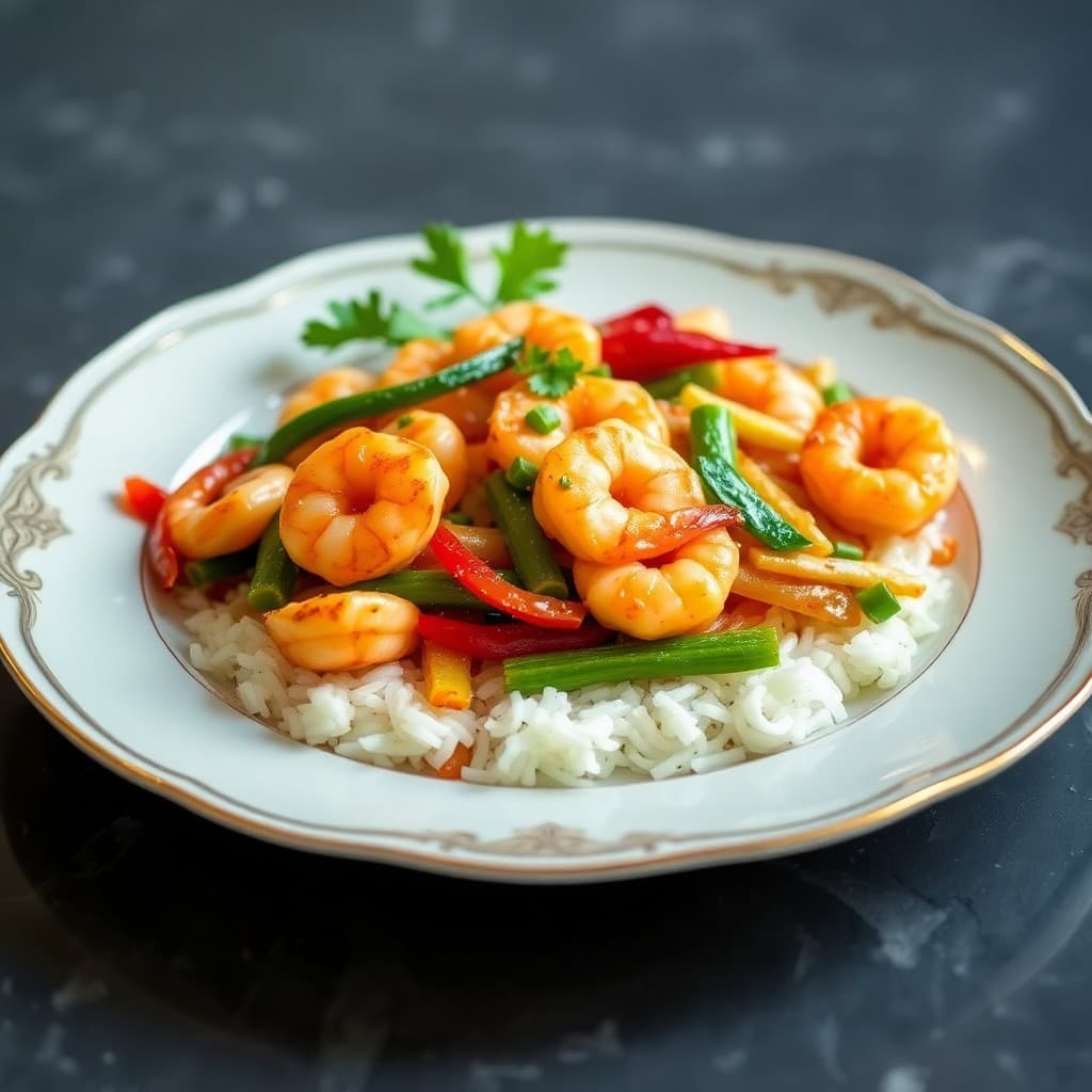 Sizzlin' Lemongrass Shrimp Stir-Fry
