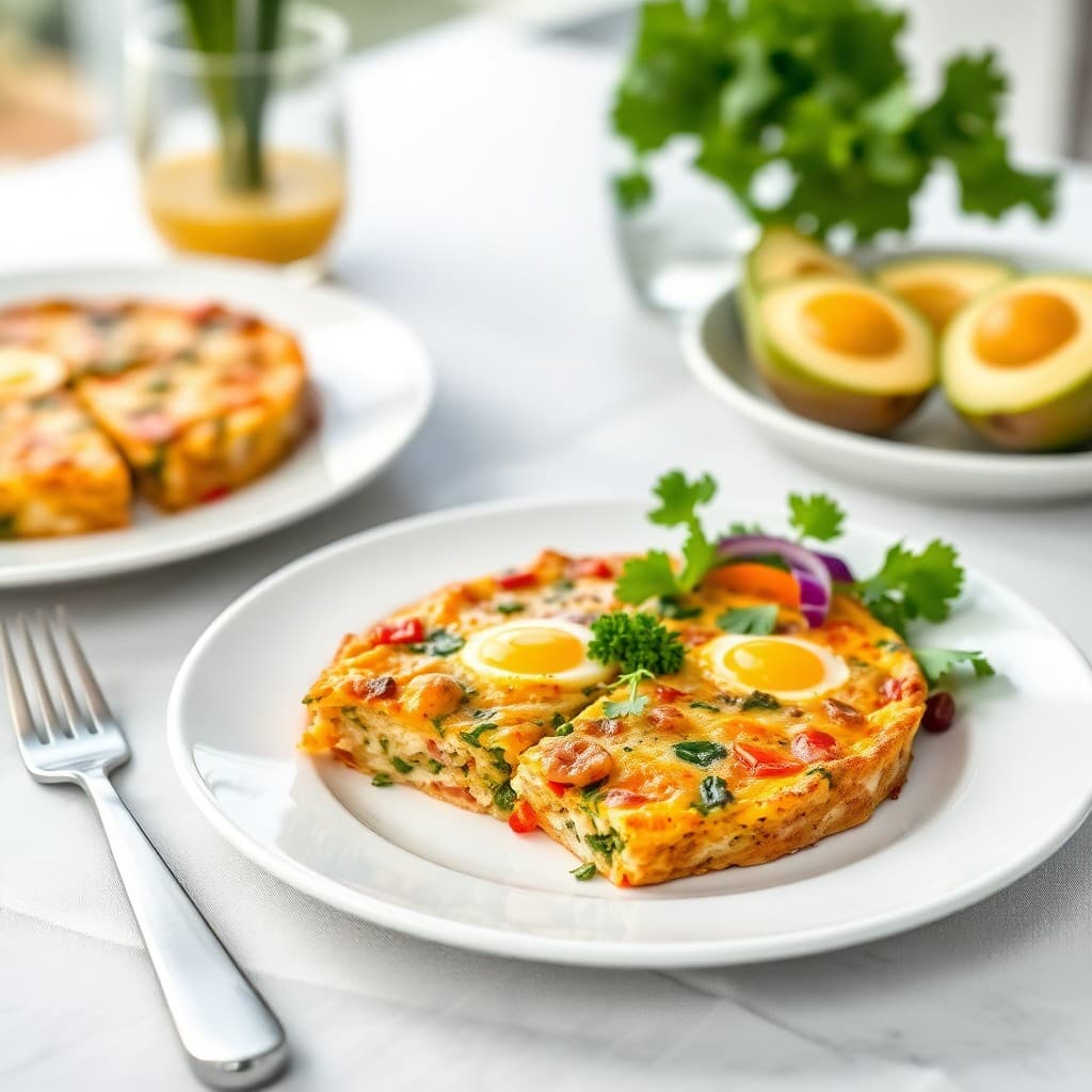 Vibrant Veggie Breakfast Frittata