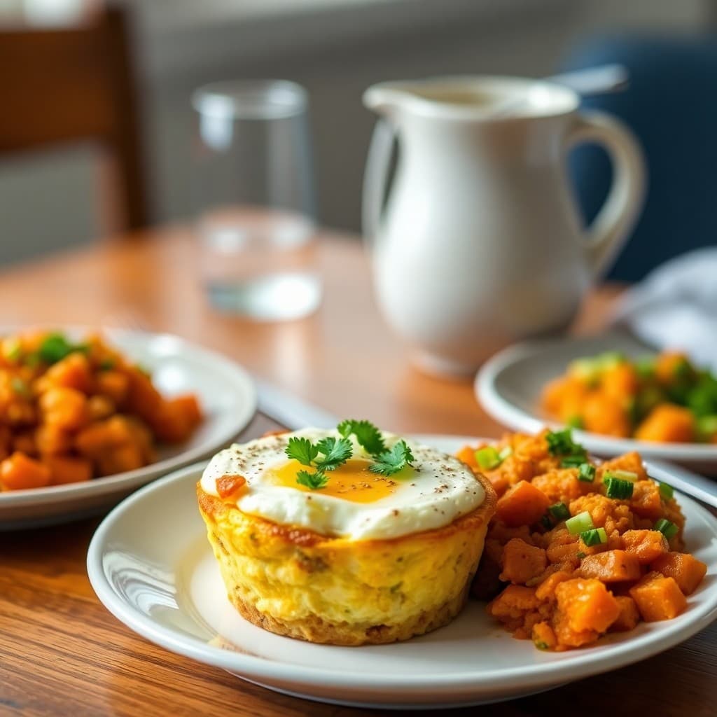 Savory Egg Muffin Cups with Sweet Potato Hash