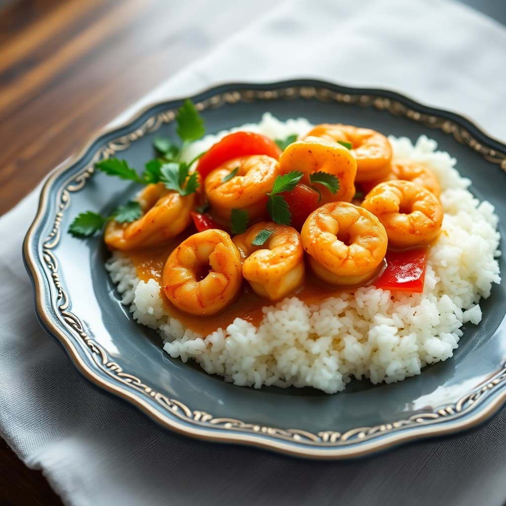 Zesty Thai Shrimp Coconut Curry