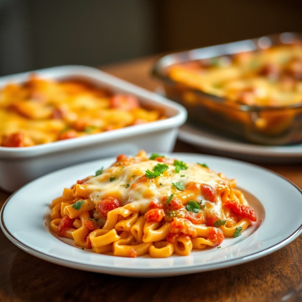 Cheesy Baked Ziti with Hidden Veggies