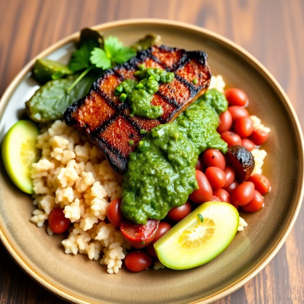 Brazilian Picanha Steak Bowls with Chimichurri