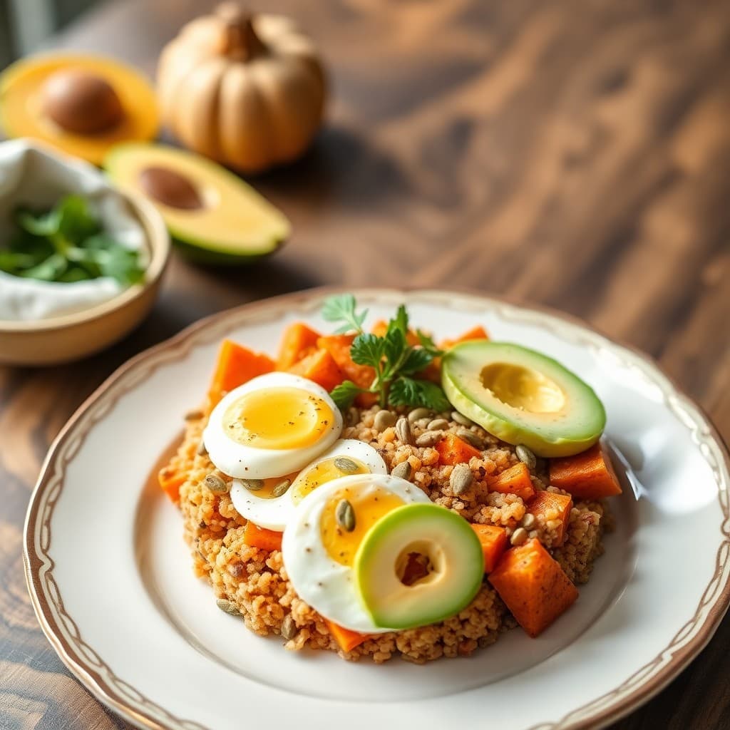 Protein-Packed Autumn Breakfast Bowl